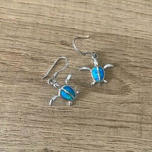 Tiffany&Co. Turquoise Turtle Earrings